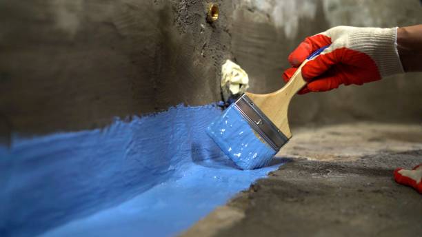 SJ Waterproofing Pros commercial waterproofing team near Saint Johns, MI
